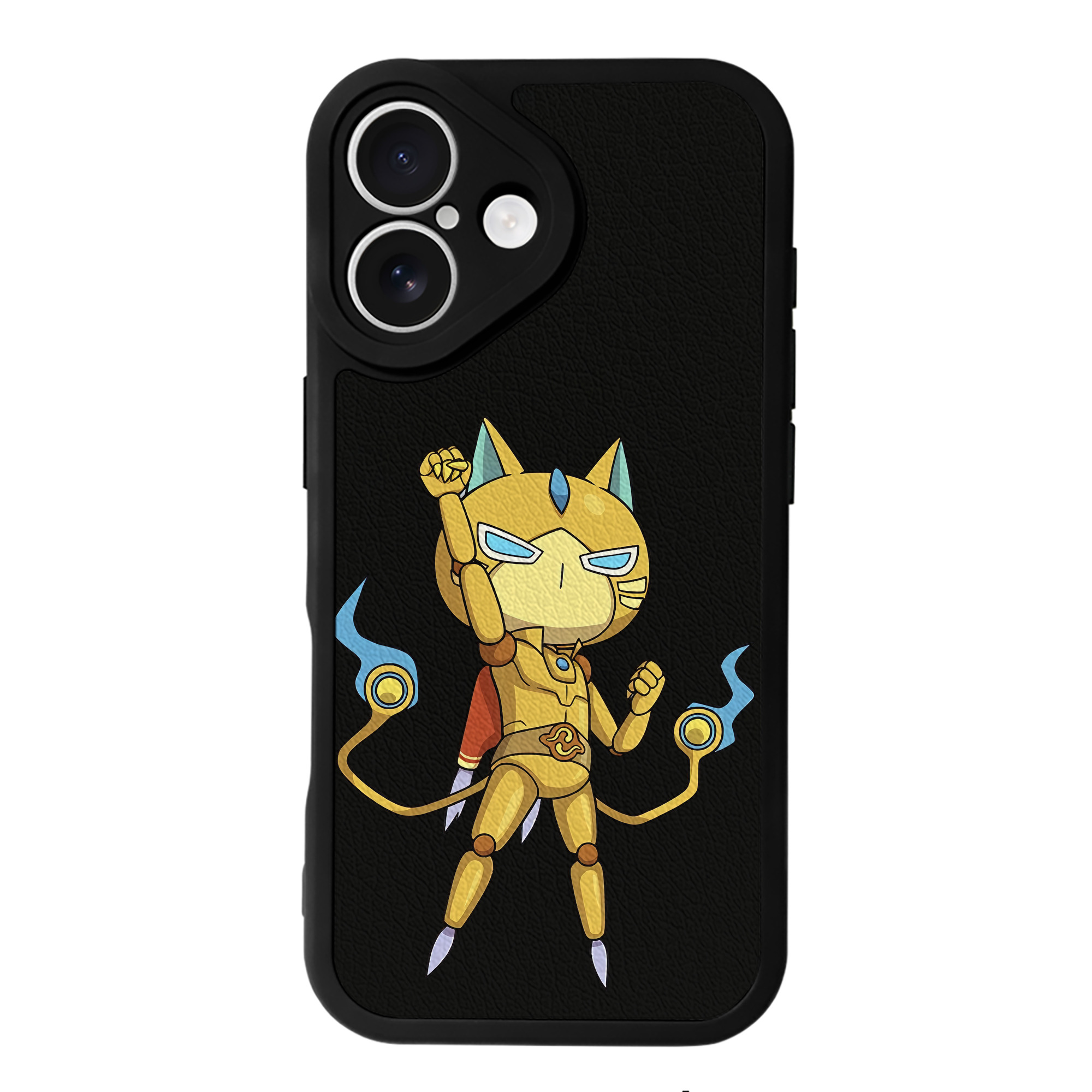 （画像用） 妖怪ウォッチ Yo-kai Watch 【iPhone 16シリーズ対応】シリコンスマホケース（レザー調） 材質：シリコン